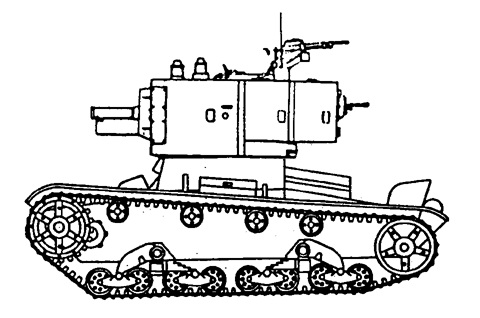 Т 26 танк чертеж