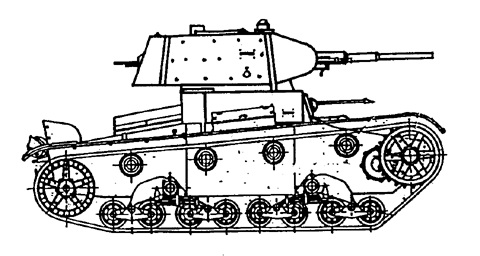 Танк т134 рисунок