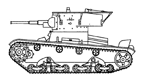 Чертежи советских танков