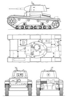 Т 26 танк чертеж