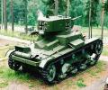 танк Т-26 с крестами