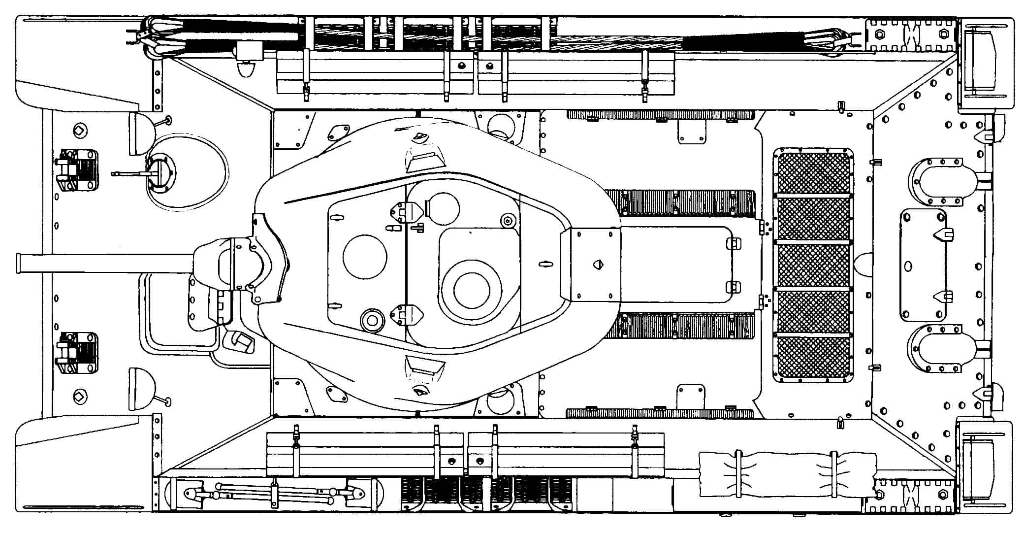 Чертеж башни танка т 34