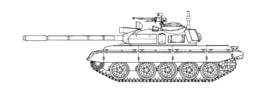 Т 72 рисунок карандашом